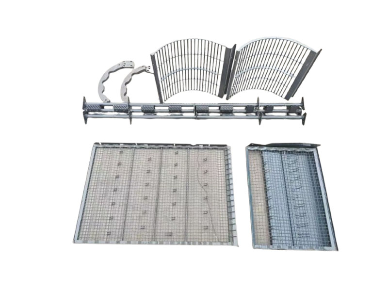 玉米籽粒收割機(jī) 過(guò)渡板、凹板